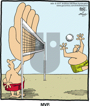 In the Bleachers on Thursday September 28, 2017 Comic Strip