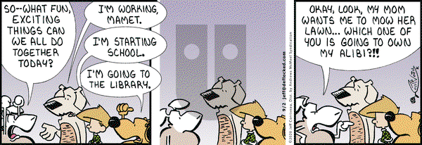 DeFlocked on Wednesday September 2, 2020 Comic Strip