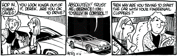 Luann on Friday October 16, 1987 Comic Strip