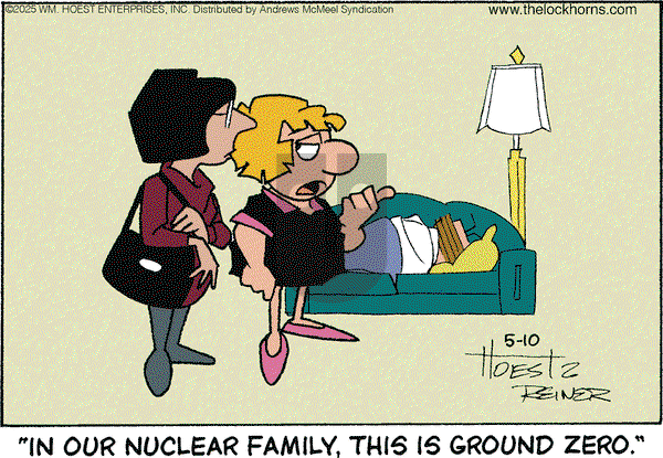 The Lockhorns - Saturday May 10, 2025 Comic Strip
