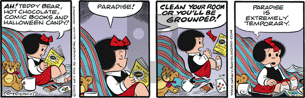 Nancy on Saturday November 7, 2015 Comic Strip
