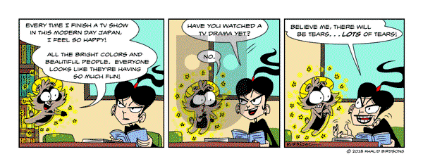 Little Fried Chicken and Sushi on Wednesday August 21, 2024 Comic Strip