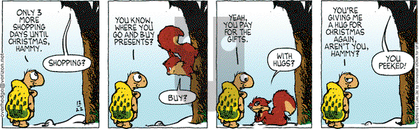 Over the Hedge on Tuesday December 22, 2015 Comic Strip