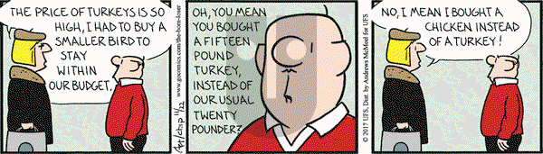 The Born Loser on Wednesday November 22, 2017 Comic Strip