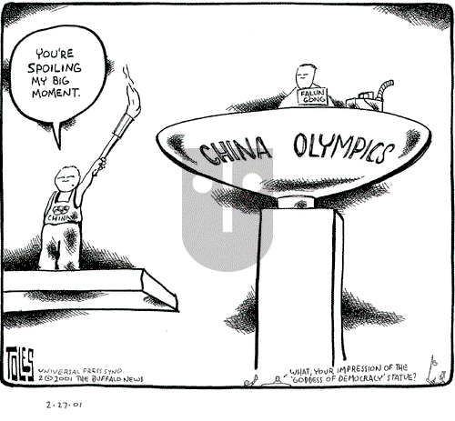Tom Toles on Tuesday February 27, 2001 Comic Strip