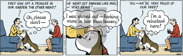 Fred Basset on Thursday June 28, 2012 Comic Strip