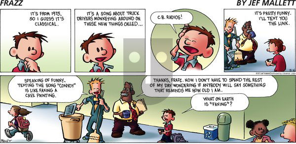 Frazz on Sunday May 6, 2012 Comic Strip