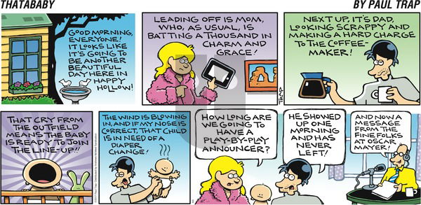 Thatababy on Sunday September 3, 2017 Comic Strip