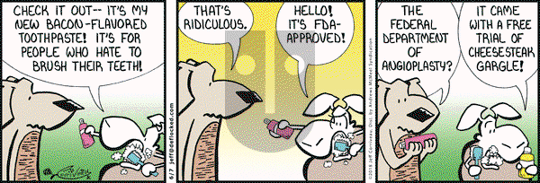 DeFlocked on Thursday June 7, 2018 Comic Strip