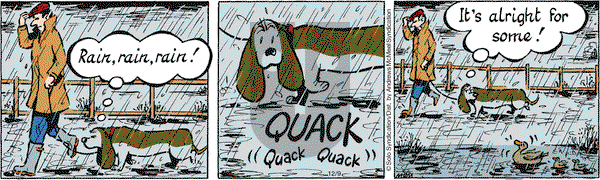 Fred Basset on Wednesday December 9, 2020 Comic Strip