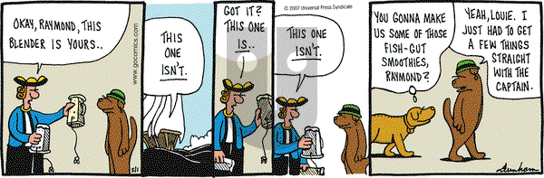 Overboard on Tuesday May 1, 2007 Comic Strip