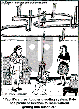 Close to Home on Saturday January 24, 2004 Comic Strip
