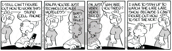Drabble on Monday October 15, 2007 Comic Strip