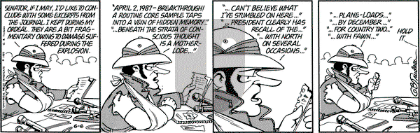 Doonesbury on Saturday June 6, 1987 Comic Strip
