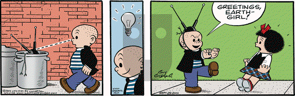 Nancy on Monday September 29, 2014 Comic Strip