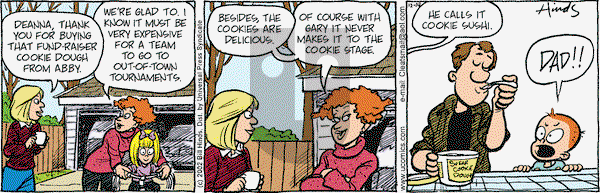 Cleats on Saturday December 14, 2002 Comic Strip