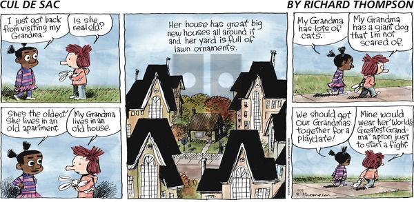 Cul de Sac on Sunday October 10, 2010 Comic Strip