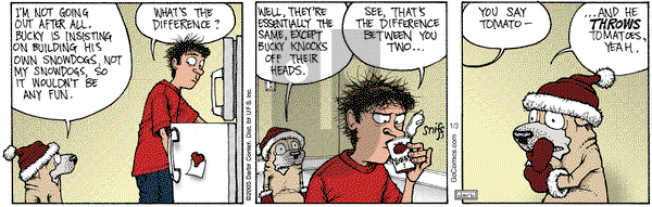 Get Fuzzy on Friday January 3, 2014 Comic Strip