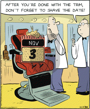 Brevity on Saturday November 3, 2018 Comic Strip