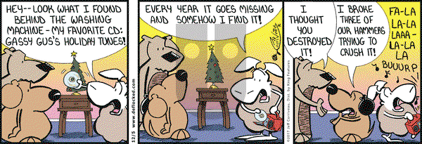 DeFlocked on Tuesday December 5, 2017 Comic Strip