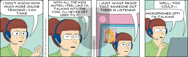 Nancy on Tuesday February 9, 2021 Comic Strip