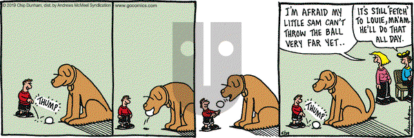 Overboard on Saturday June 29, 2019 Comic Strip