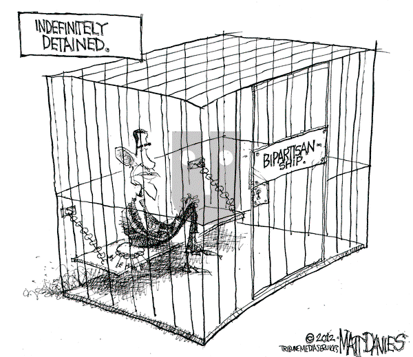 Matt Davies on Wednesday January 4, 2012 Comic Strip