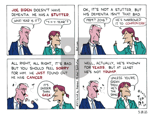Ted Rall on Wednesday May 28, 2025 Comic Strip