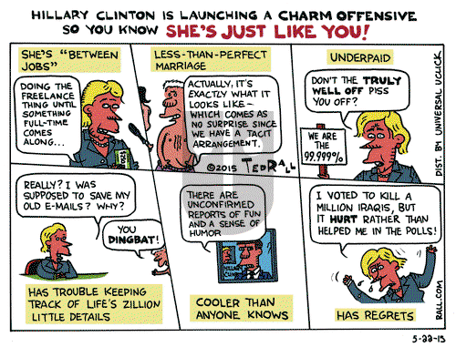 Ted Rall on Friday May 22, 2015 Comic Strip