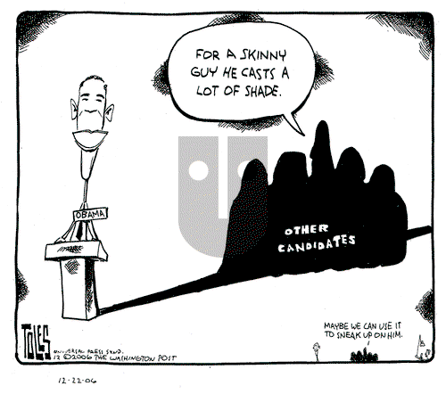 Tom Toles on Friday December 22, 2006 Comic Strip