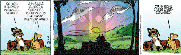 Over the Hedge on Saturday July 24, 2021 Comic Strip