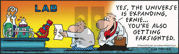 Frank and Ernest on Wednesday May 14, 2025 Comic Strip