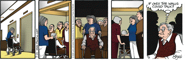 For Better or For Worse on Monday July 21, 2008 Comic Strip