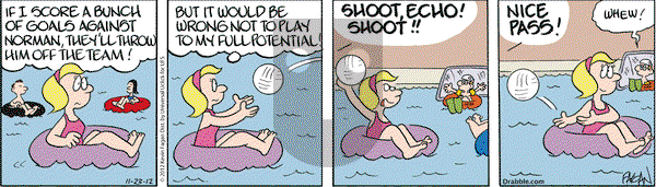 Drabble on Friday November 23, 2012 Comic Strip