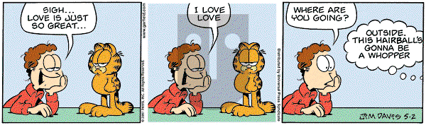 Garfield on Wednesday May 2, 2007 Comic Strip