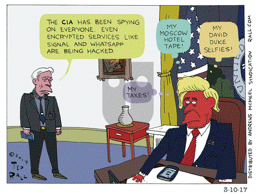 Ted Rall on Friday March 10, 2017 Comic Strip