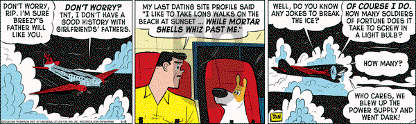 Rip Haywire on Friday April 8, 2016 Comic Strip