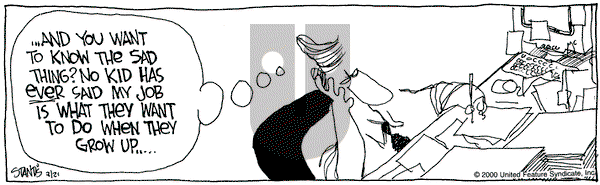 The Buckets - Friday July 21, 2000 Comic Strip