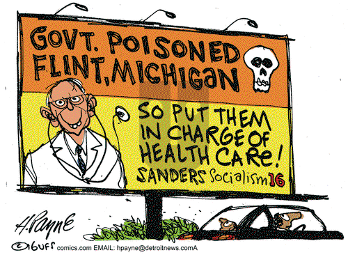 Henry Payne on Tuesday February 2, 2016 Comic Strip