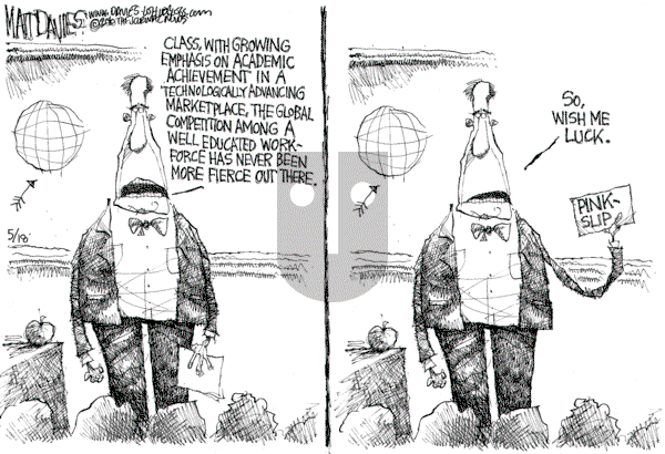 Matt Davies on Tuesday May 18, 2010 Comic Strip