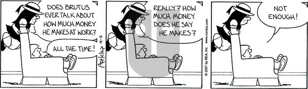 The Born Loser on Wednesday April 11, 2007 Comic Strip