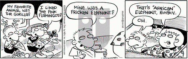 Soup to Nutz - Old on Monday August 4, 2008 Comic Strip