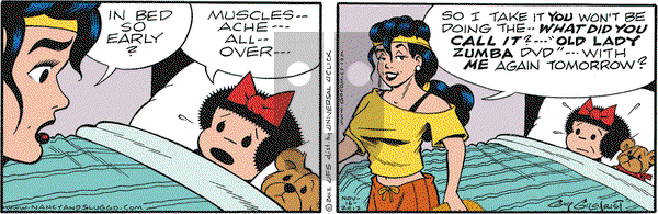 Nancy on Friday November 16, 2012 Comic Strip