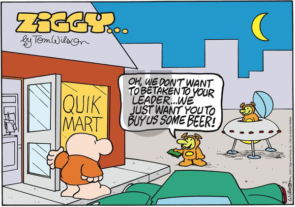 Ziggy on Sunday September 12, 2021 Comic Strip