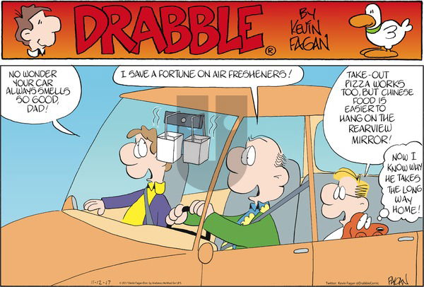 Drabble on Sunday November 12, 2017 Comic Strip