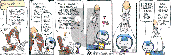 Non Sequitur - Wednesday January 7, 2009 Comic Strip