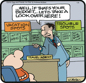 Ziggy on Friday January 4, 2019 Comic Strip