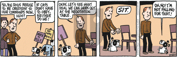 Pooch Cafe - Tuesday March 15, 2005 Comic Strip