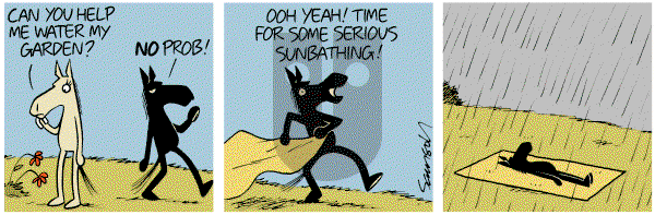 Dark Side of the Horse on Thursday December 1, 2011 Comic Strip
