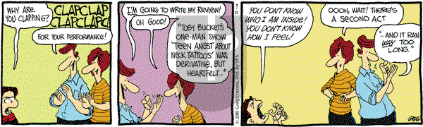 The Buckets on Thursday March 11, 2010 Comic Strip